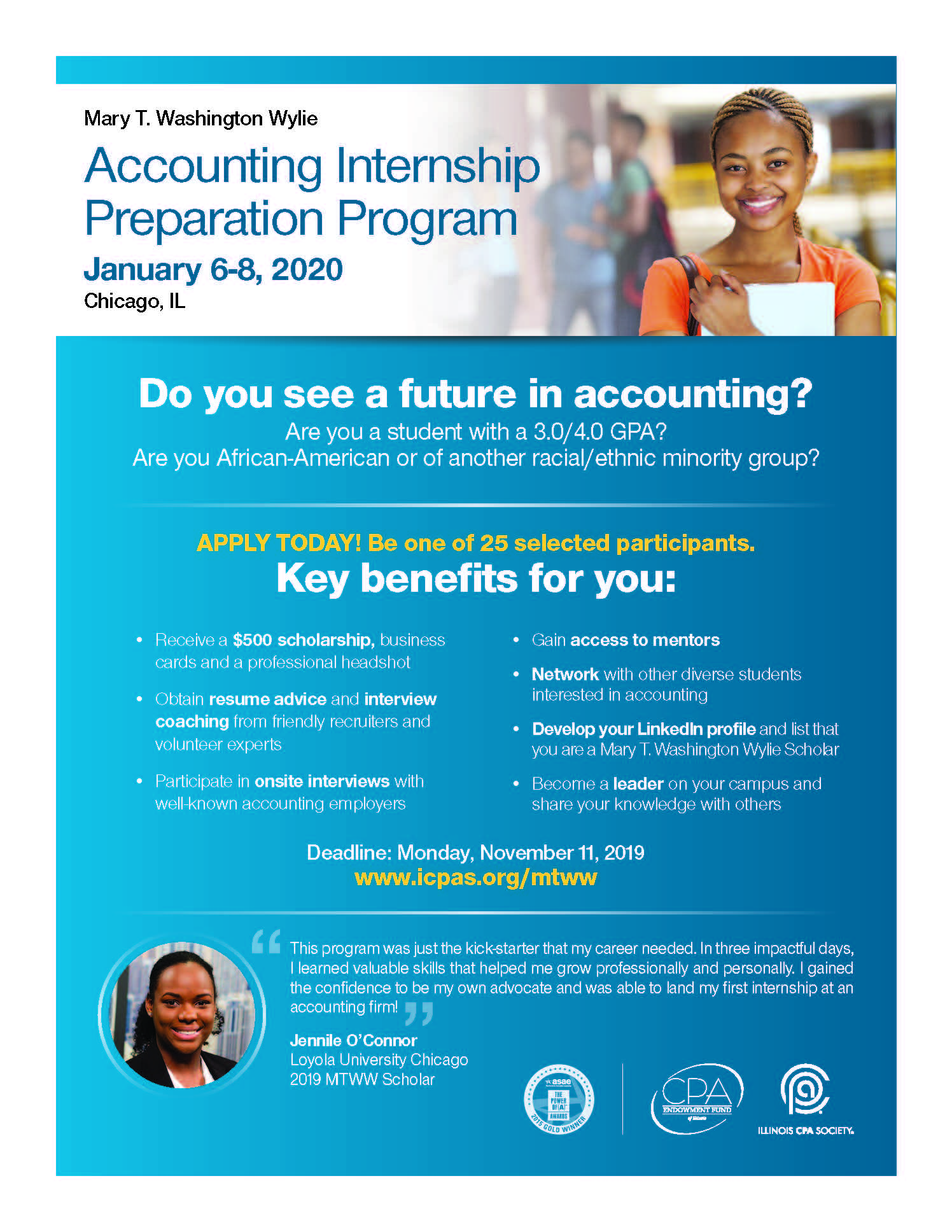 2019 mtw internship prep program flyer 9 20 19